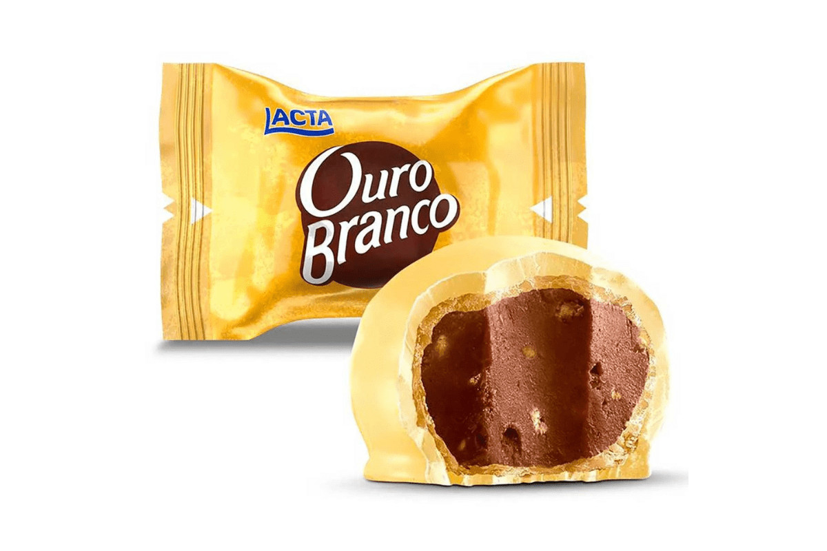 Chocolate Ouro Branco – bombom unitário