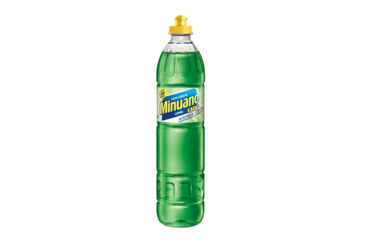 Detergente Líquido Limão Minuano 500ml